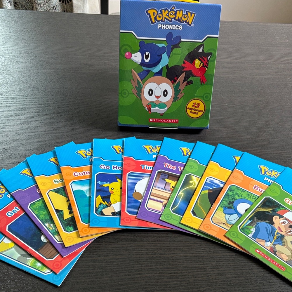 Scholastic Pokémon Phonics Collection